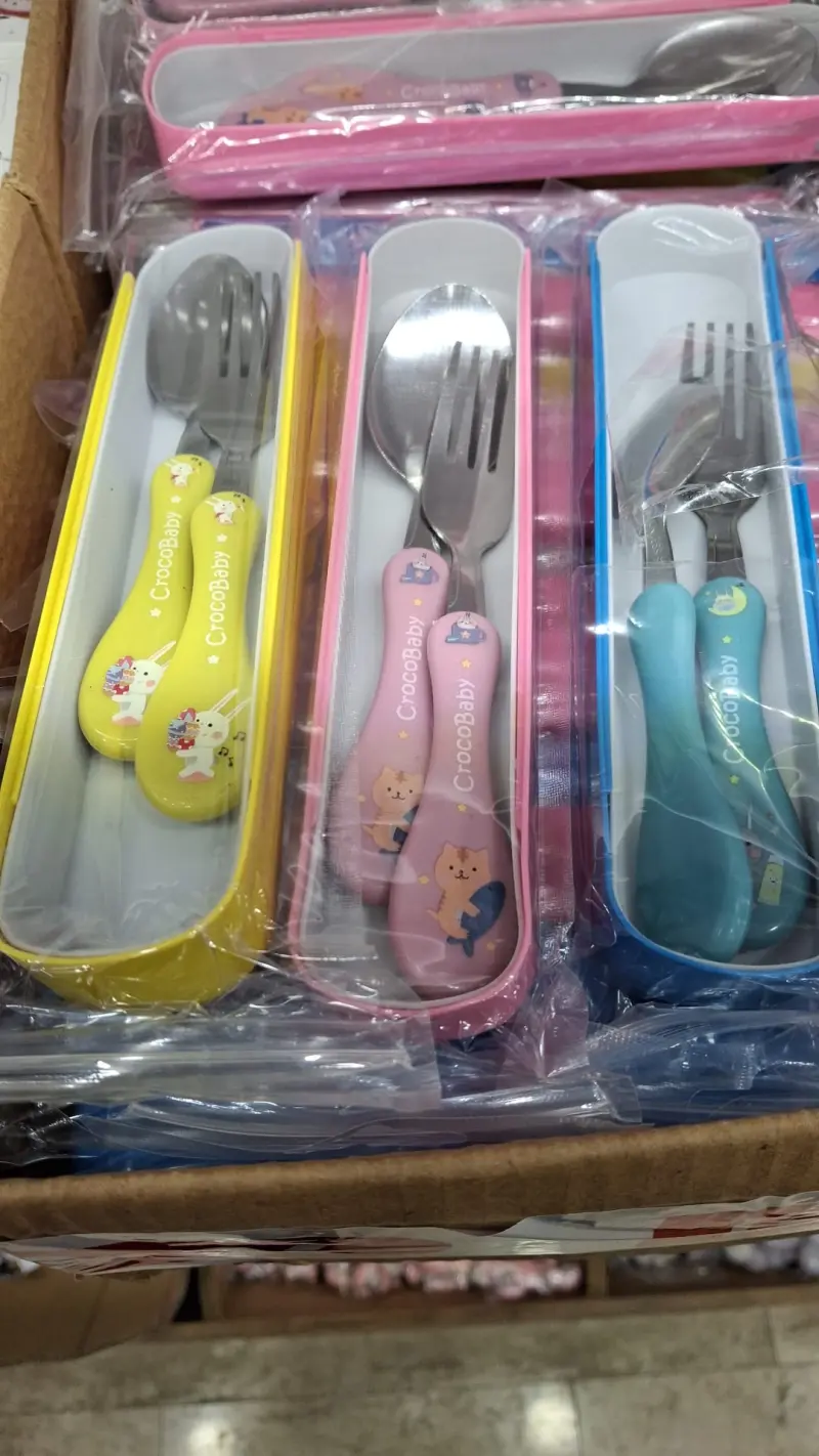 kutulu çoçuk kaşık seti
