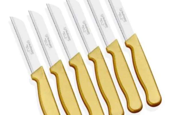 Solingen Meyve Bıçağı 6’lı Simli Gold