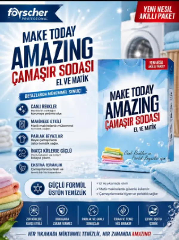 Amazing çamaşır sodası 