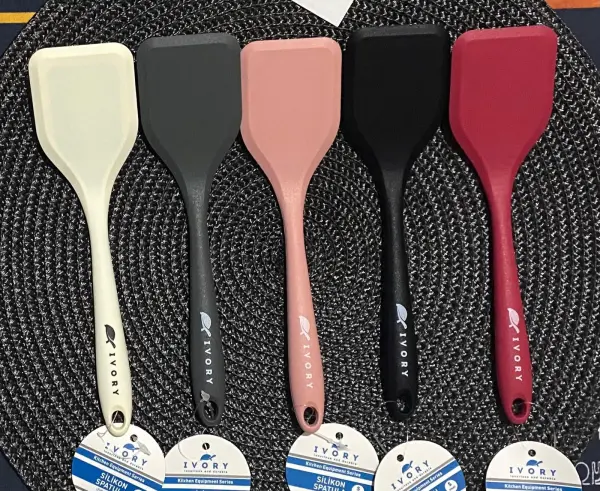 İvory Silikon MİNİ-SPATULA 21 cm. krem
