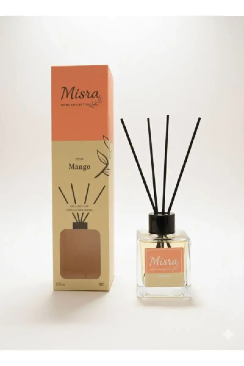 100ML ( MANGO ) Çubuklu Oda Kokusu Dolap Banyo Ev Oda Parfümü
