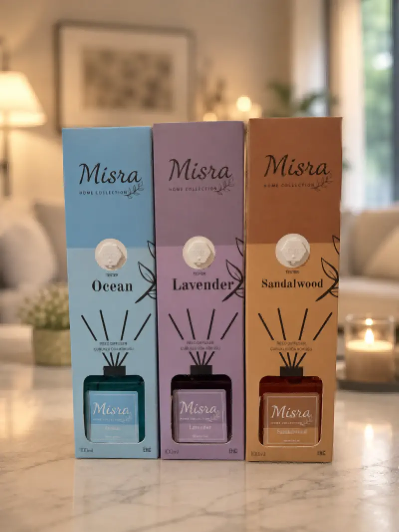 100ML ( Sandolwood Kokusu ) Çubuklu Oda Kokusu Dolap Banyo Ev Oda Parfümü