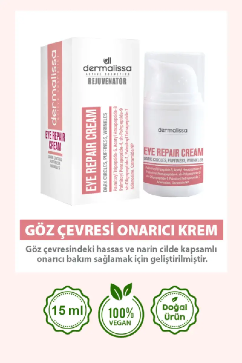 DERMALİSSA Göz Çevresi Onarıcı Krem