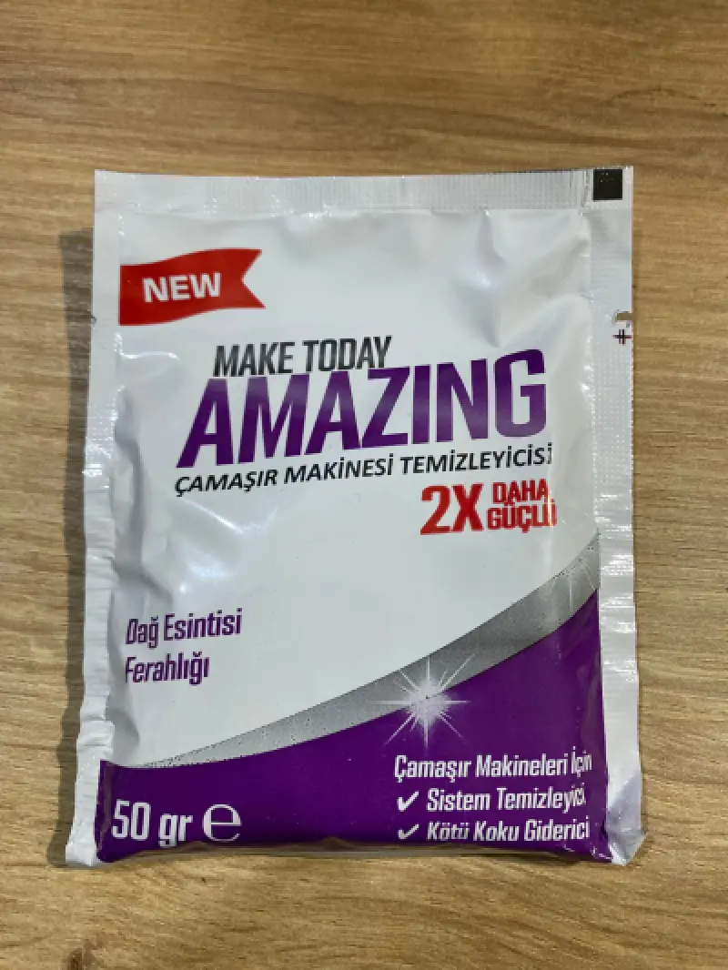 Forscher Çamaşır Makinesi Sistem Temizleyici ve Kötü Koku Giderici (Dağ Esintisi) 50 g