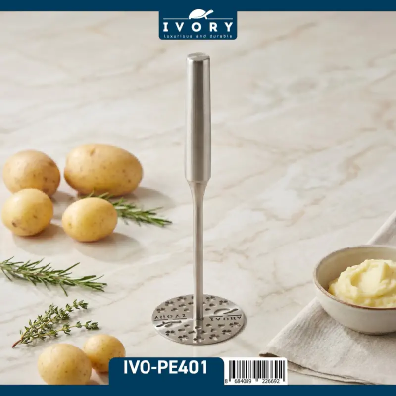 Ivory çelik saplı patates ezici (IVO-PE401)