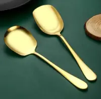 25 CM GOLD SERVİS KAŞIğI