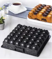 Maas KAREATOM Tart Kek Kalıbı SİYAH