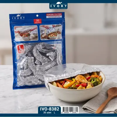 Ivory Alüminyum Gıda Bonesi 30'lu