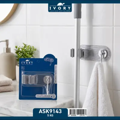 Ivory Çok Amaçlı Banyo Askısı ( GÜMÜŞ )