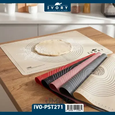 Ivory Silikon Hamur Matı 45x65 Cm 300gr ( SİYAH)