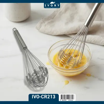 Ivory Yaylı Spiral Çelik Çırpıcı CR-213